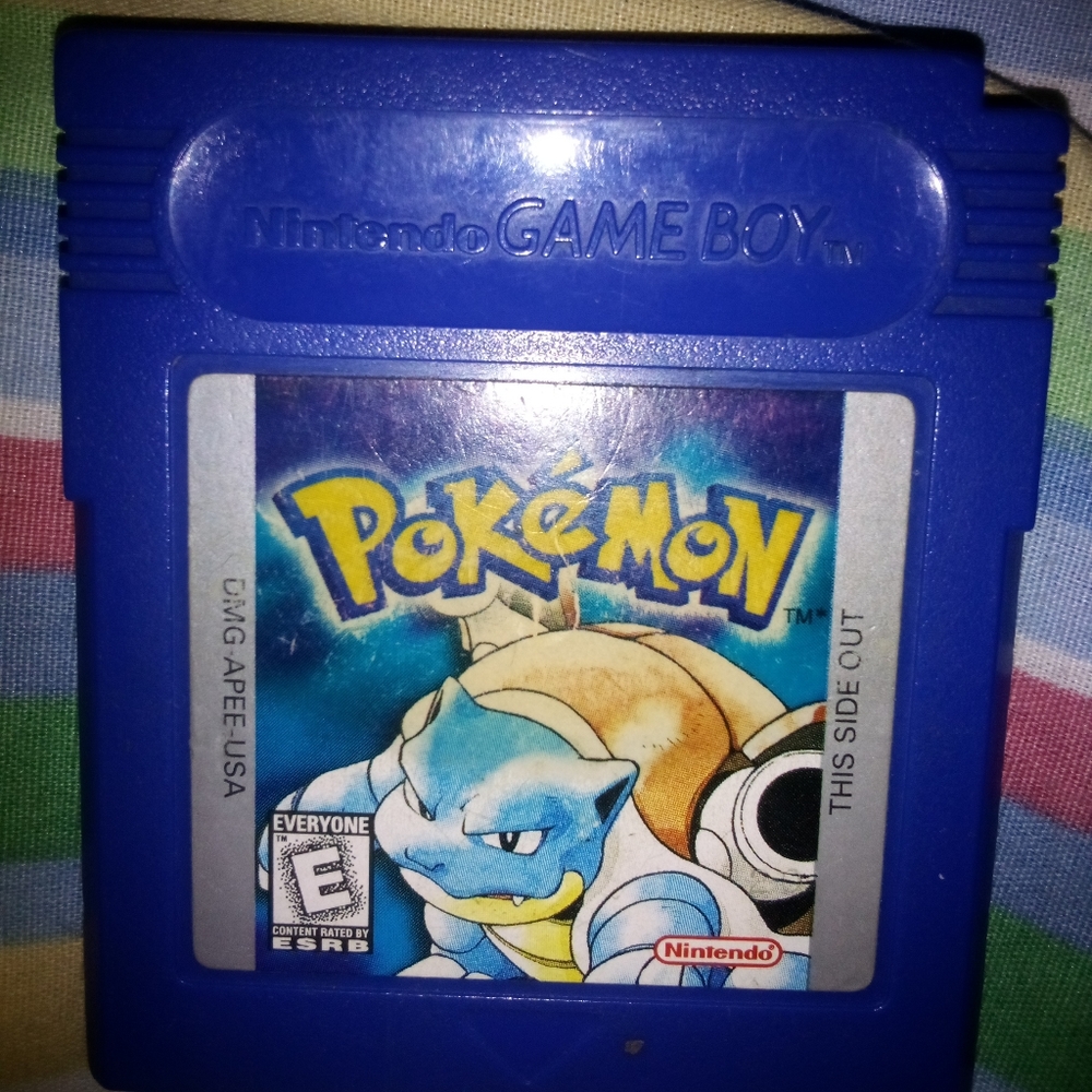 Pokemon Blue game for Gameboy Advance